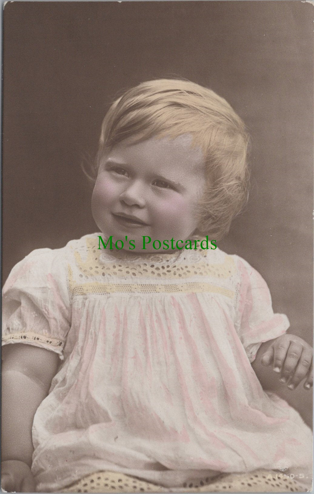 Children Postcard - A Happy Baby