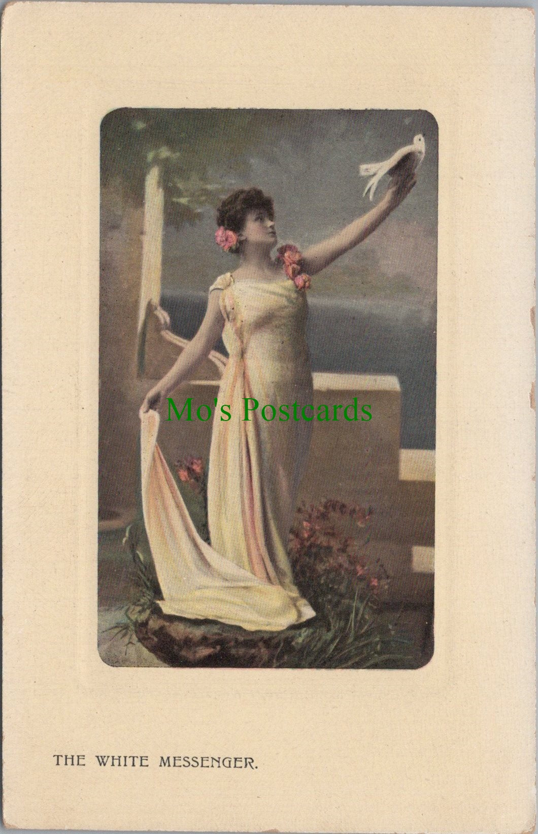 Glamour Postcard, The White Messenger