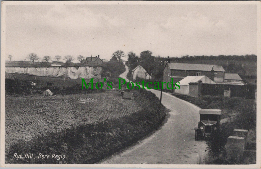 Dorset Postcard - Rye Hill, Bere Regis Village Ref.SW9895