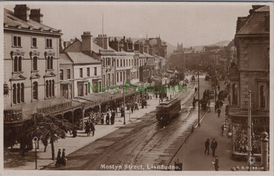 Wales Postcard - Mostyn Street, Llandudno  HP628