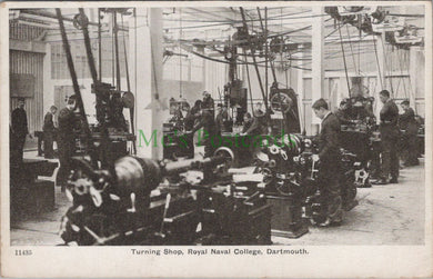 Devon Postcard - Dartmouth Royal Naval College, Turning Shop HP644