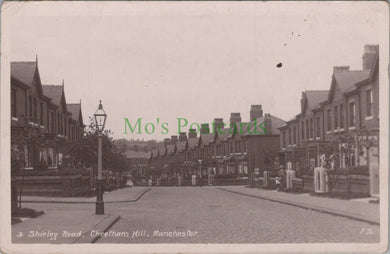 Lancashire Postcard - Shirley Road, Cheetham Hill, Manchester HP649