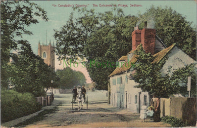 Essex Postcard - Dedham, The Entrance To Village HP675