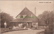 Load image into Gallery viewer, Norfolk Postcard - Entrance To Caister Camp  HP686
