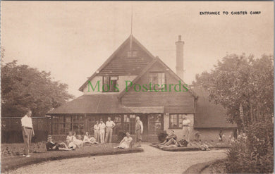 Norfolk Postcard - Entrance To Caister Camp  HP686