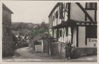 Surrey Postcard - Oxted, Bell Inn Corner HP689