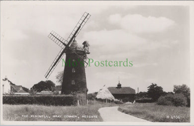 Surrey Postcard - Reigate, The Windmill, Wray Common HP690