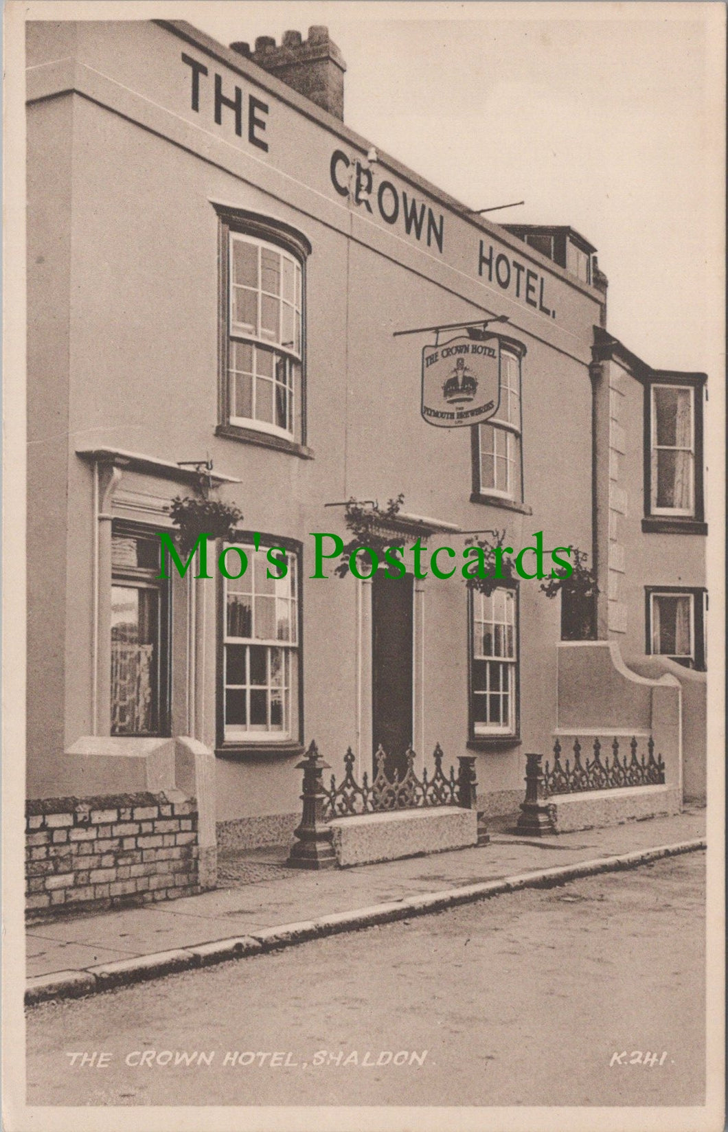 Devon Postcard - The Crown Hotel, Shaldon  Ref.SW10133