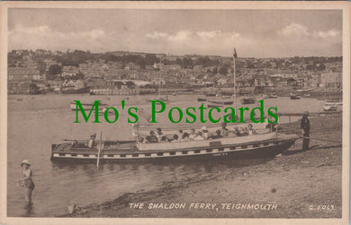 Devon Postcard - The Shaldon Ferry, Teignmouth  Ref.SW10140