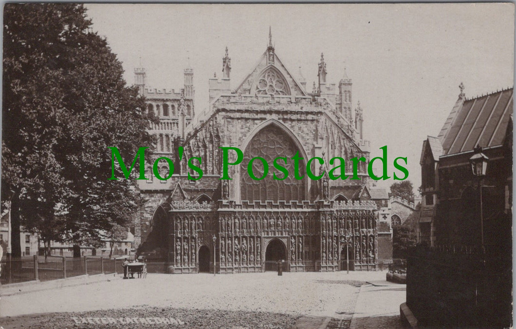 Devon Postcard - Exeter Cathedral  Ref.SW10152