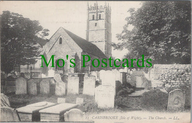 Isle of Wight Postcard - Carisbrooke - The Church Ref.SW9762