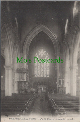 Isle of Wight Postcard - Newport - The Church Ref.SW9763