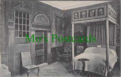 Derbyshire Postcard - Queen Mary's Bedroom, Hardwicke Hall Ref.SW9769
