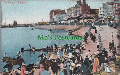 Paddling at Margate, Kent