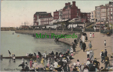 Paddling at Margate, Kent