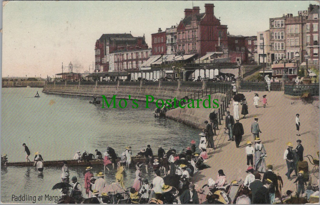 Paddling at Margate, Kent