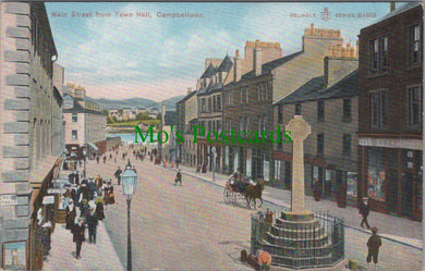 Scotland Postcard - Campbeltown, Main Street From Town Hall  Ref.SW9813
