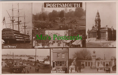 Hampshire Postcard - Views of Portsmouth Ref.SW9919