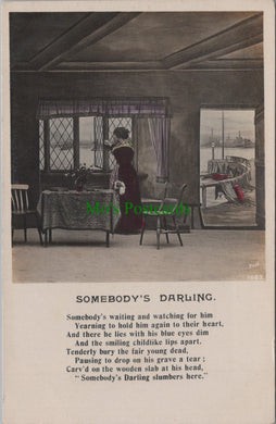 Songs Series Postcard, Somebody's Darling