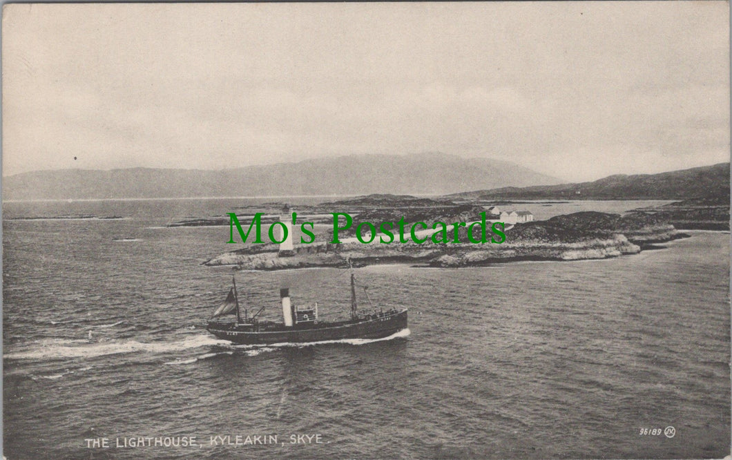 Scotland Postcard - The Lighthouse, Kyleakin, Skye  Ref.SW9845