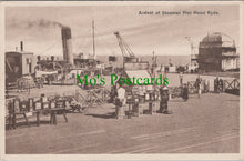 Load image into Gallery viewer, Isle of Wight Postcard - Arrival of Steamer, Pier Head, Ryde Ref.SW9851
