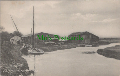 Lancashire Postcard - Shipyard, Freckleton Ref.SW9863
