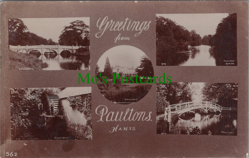 Hampshire Postcard - Greetings From Paultons Ref.SW9864