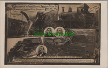 Load image into Gallery viewer, Yorkshire Postcard - Collision of a Great Central Emigrant Train, Woodhouse Junction, Nr Sheffield Ref.HP292

