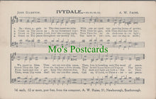 Load image into Gallery viewer, Music Postcard - Musical Notes, Ivydale, A.W.Raine, John Ellerton Ref.HP317
