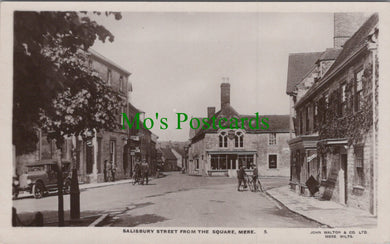 Wiltshire Postcard - Mere, Salisbury Street From The Square Ref.HP389