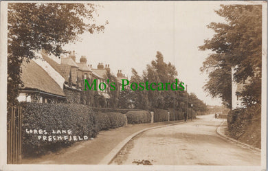 Lancashire Postcard - Gores Lane, Freshfield, Liverpool  Ref.HP405