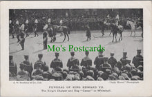 Load image into Gallery viewer, Royalty Postcard - Funeral of King Edward VII in Whitehall   Ref.HP438
