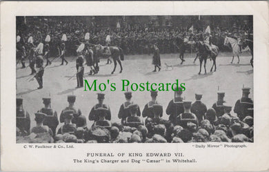 Royalty Postcard - Funeral of King Edward VII in Whitehall   Ref.HP438