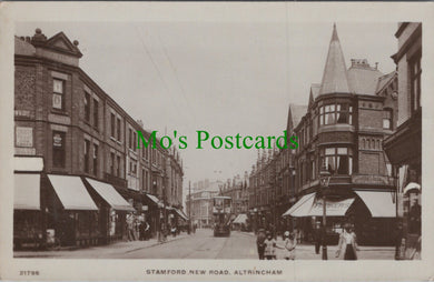 Cheshire Postcard - Stamford New Road, Altrincham   Ref.HP440