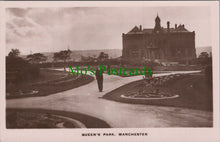 Load image into Gallery viewer, Lancashire Postcard - Queen&#39;s Park, Manchester  Ref.HP448
