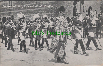 Royalty Postcard - Funeral of King Edward VII at Windsor  Ref.HP456