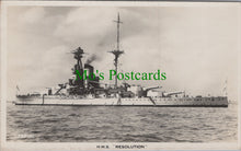 Load image into Gallery viewer, Military Shipping Postcard - H.M.S.Resolution Ref.HP462
