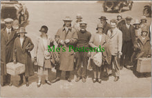 Load image into Gallery viewer, Social History Postcard - Group of Day Trippers, or Holidaymakers Ref.SW10115
