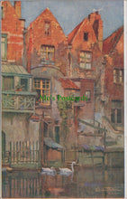 Load image into Gallery viewer, Belgium Postcard - Pont Des Baudets, Bruges, Artist Flori Van Acker Ref.SW10123

