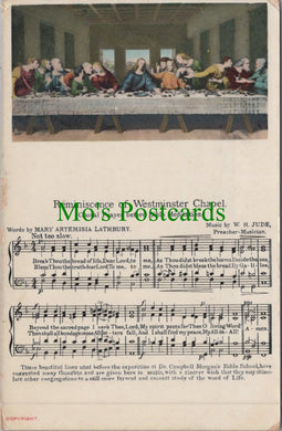 Music Postcard - Musical Notes, Reminiscence of Westminster Chapel Ref.SW10172