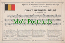 Load image into Gallery viewer, Music Postcard - Musical Notes, Chant National Belge Ref.SW10173
