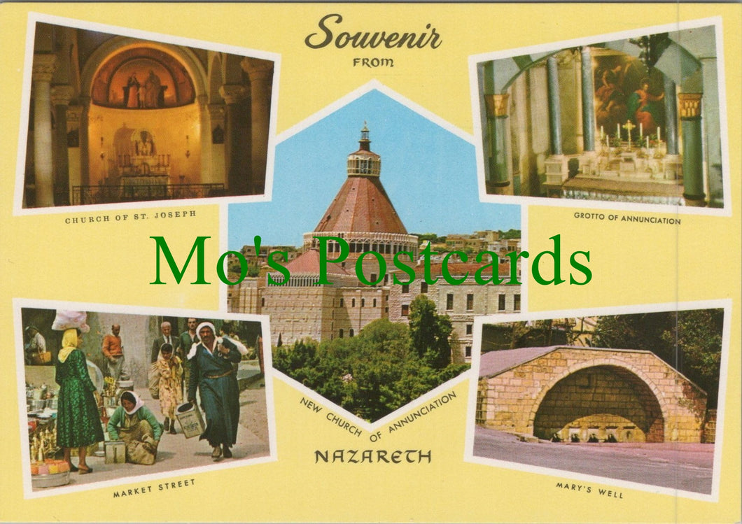 Israel Postcard - Souvenir From Nazareth  Ref.SW10181