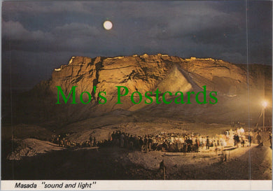 Israel Postcard - Masada 