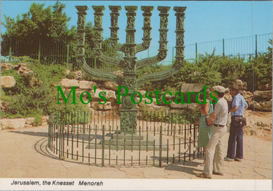Israel Postcard - Jerusalem - The Knesset Menorah  Ref.SW10191