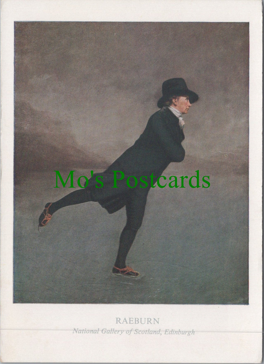 Art Postcard - Raeburn, The Rev Robert Walker Skating on Duddingston Loch Ref.SW10233