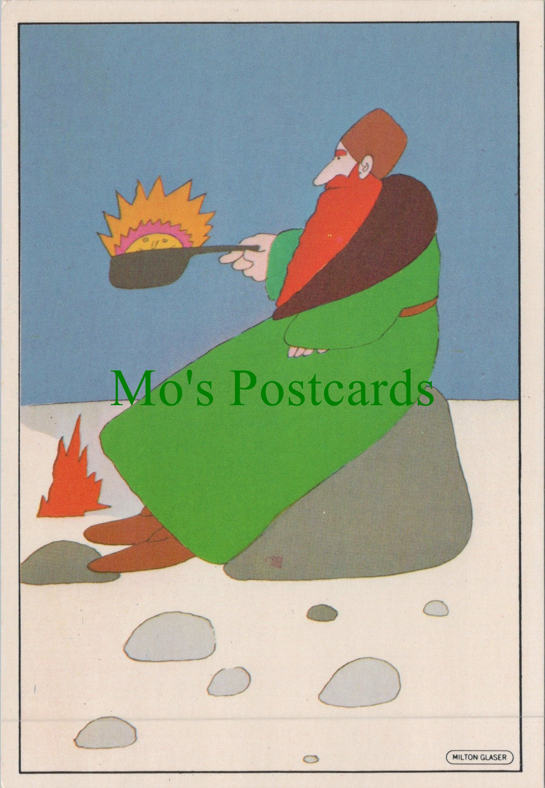 Art Postcard - Artist Milton Glaser, Russian Tea Room Ref.SW10255