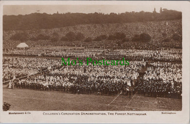 Children's Coronation Demonstration, The Forest, Nottingham
