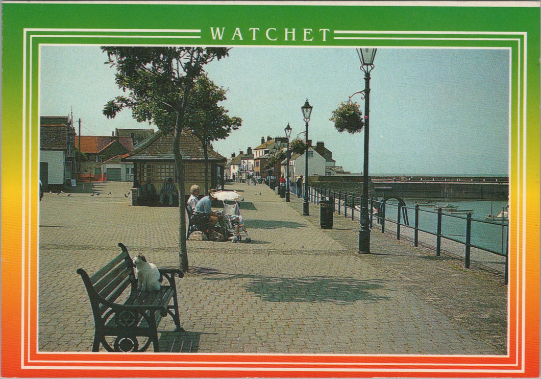 Somerset Postcard - The Esplanade, Watchet Ref.SW9955