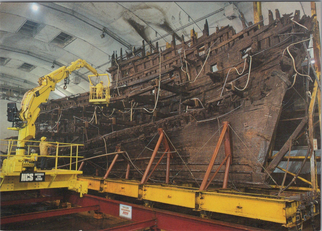 Naval Postcard - The Mary Rose, Portsmouth Dockyard Ref.SW9970