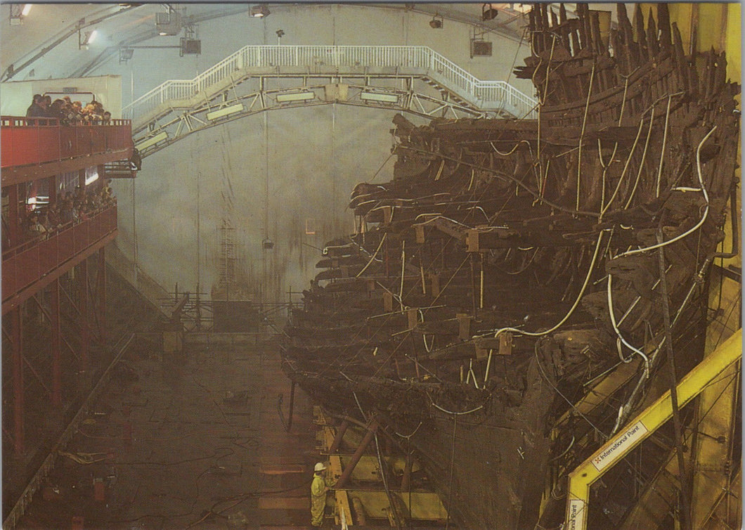 Naval Postcard - The Mary Rose, Portsmouth Dockyard Ref.SW9971